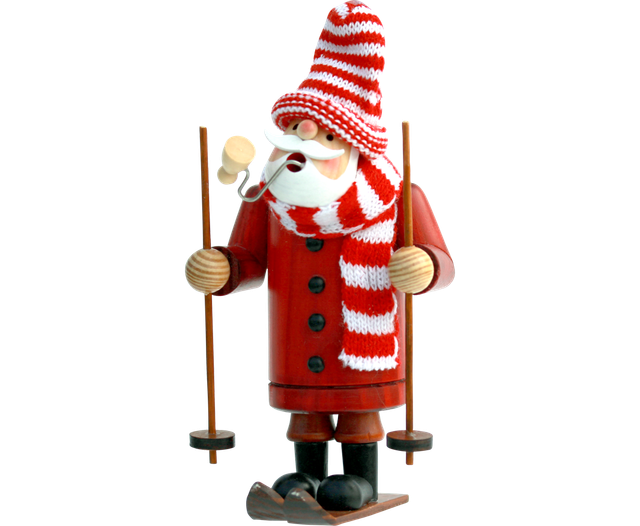 Räuchermännchen - Skifahrer
