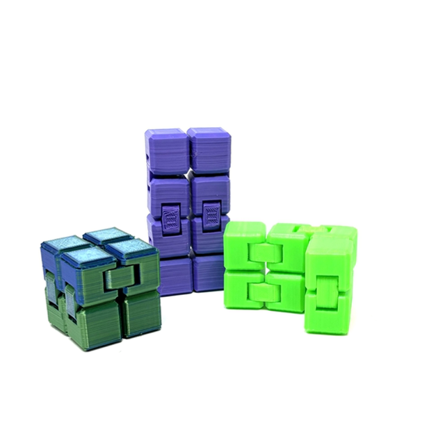 3D Printed Infinity Cube