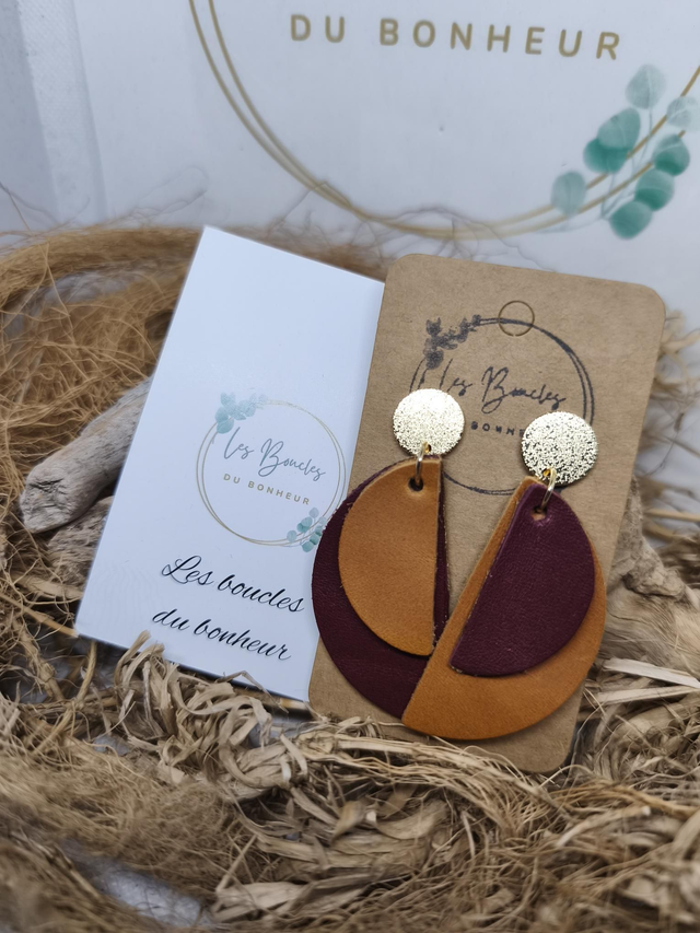 Boucles d'oreilles Ama a022