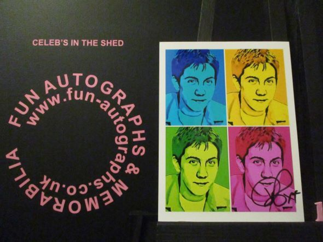 David Proud Authentic Autographed 6x4.5 Pop Art Limited Edition (1)(SEE PIC)