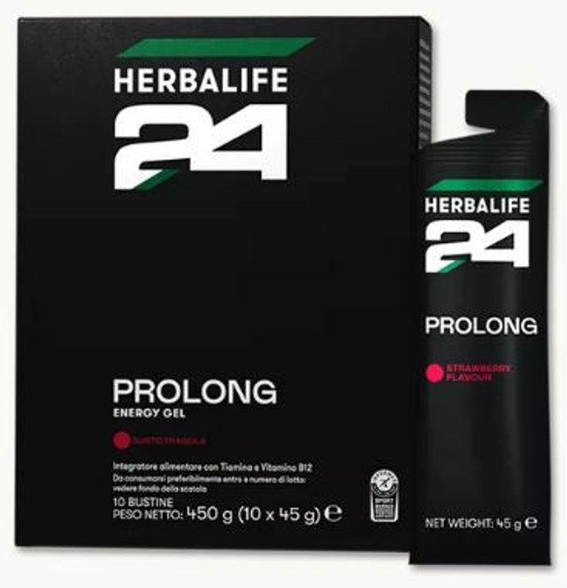 Herbalife24® Prolong Energy Gel - Energia immediata per il tuo allenamento | 10 bustine