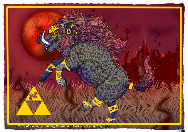 Zelda Ganondorf - FOIL DORÉ