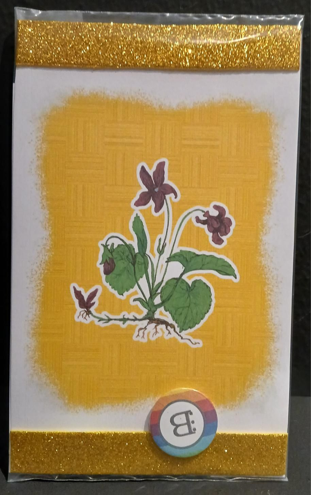 Leggi &amp; Decora - Kit Decorazione - I Fiori di Catia n. 2 - Violetta