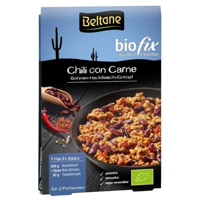 Beltane Biofix Chili con Carne, 31g Packung