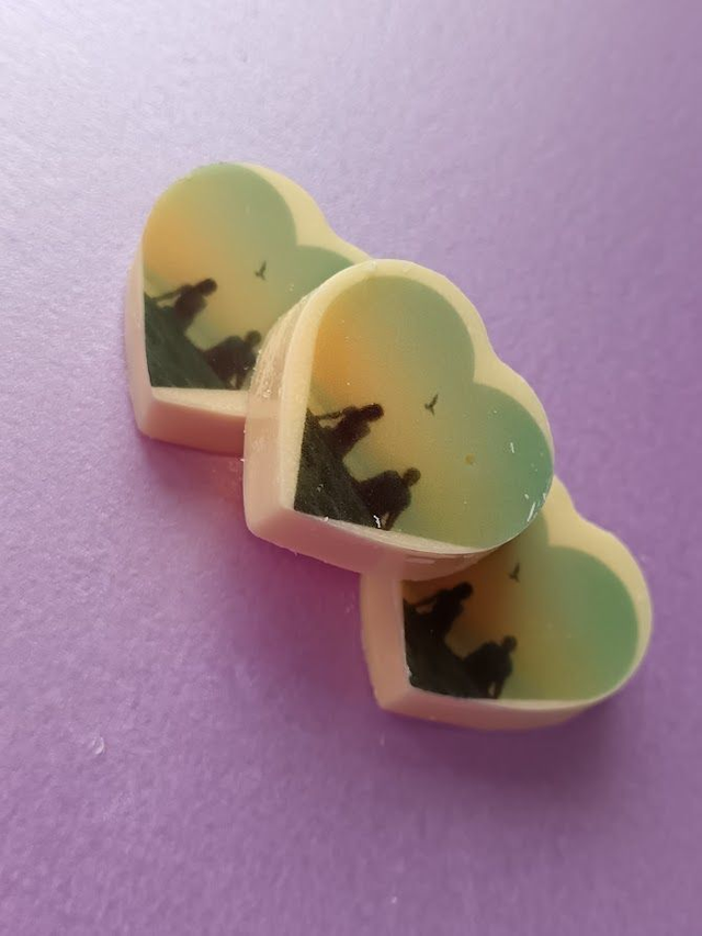 Personalised Belgian chocolates, add a photo to your chocolates for the perfect gift.