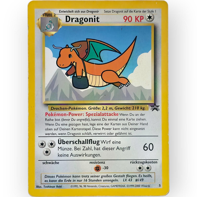 Dragonit Holo Promo Nr. 5 | Wizards Black Star | Deutsch