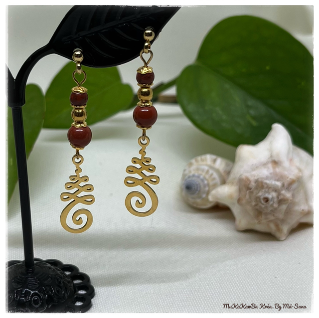 Boucles d’oreilles « unalom »