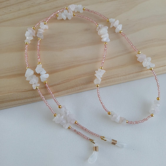 Brillenkoord Rozenkwarts (5.017)