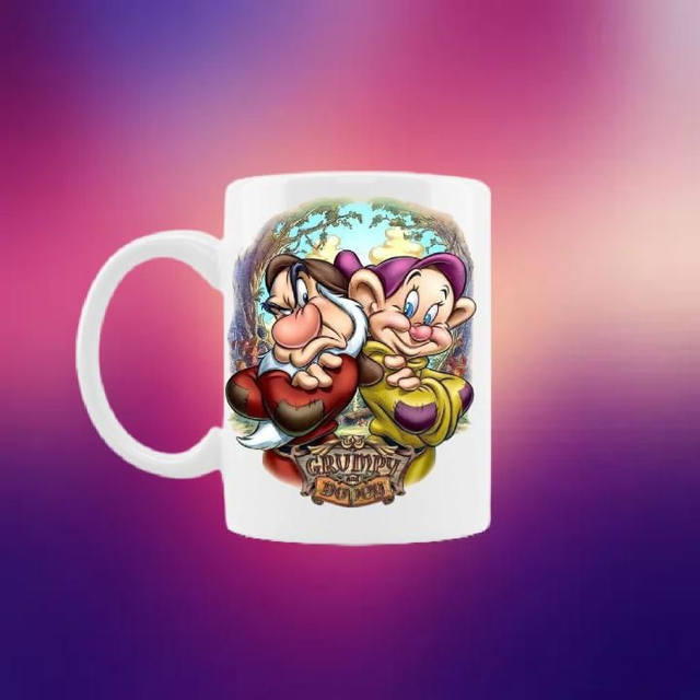 Dopey And Grumpy Mug