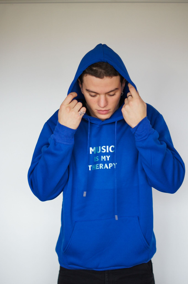 Hoodie Unisex Blue