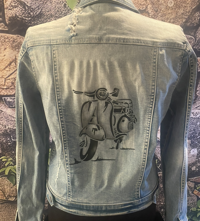 Jeansjacke VESPA UNIKAT!!!