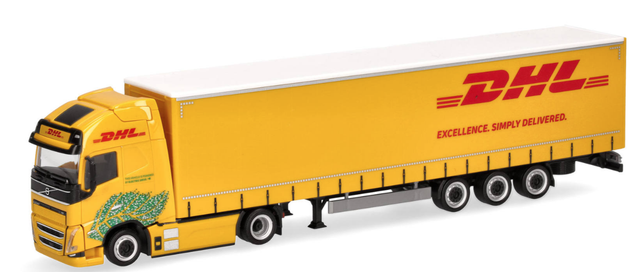 Volvo FH GL XL E-Low DHL Herpa 1:87