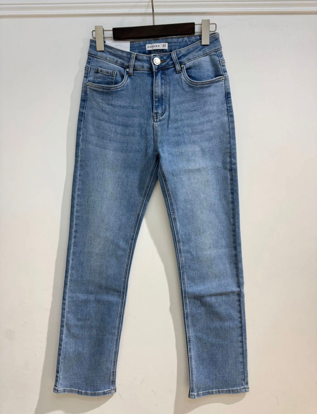 Goodies straight leg jeans - licht blauw