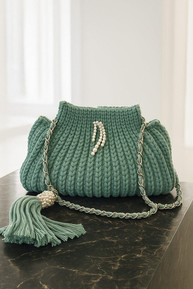 Kabelka „Emerald Knit“