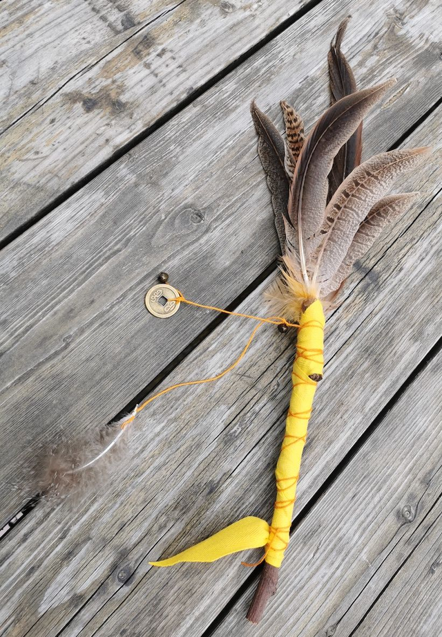 Plume de Fumigation Jaune