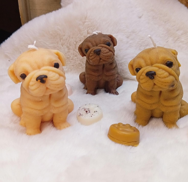 Bougie bouledogue 