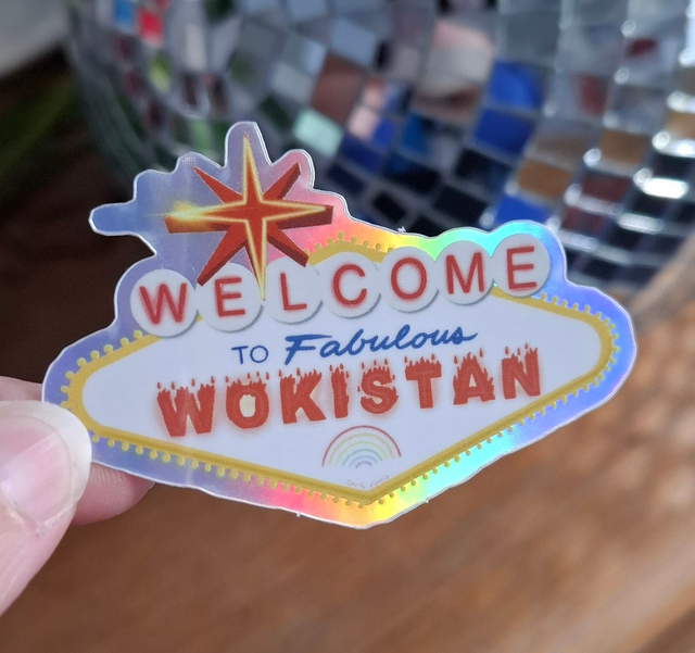 Sticker Welcome to Wokistan