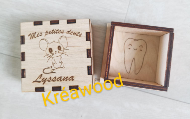 Boite à dent personnalisé