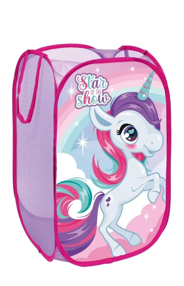 Panier de rangement licorne
