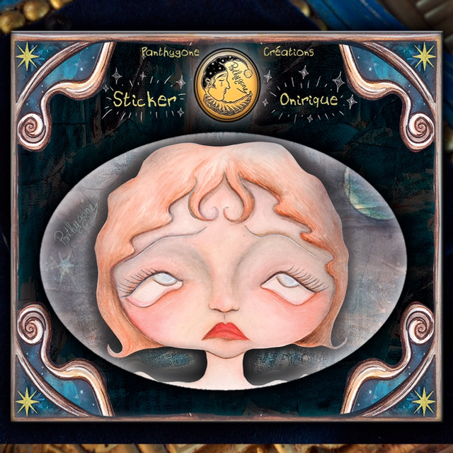 Abîme de nuit - Sticker