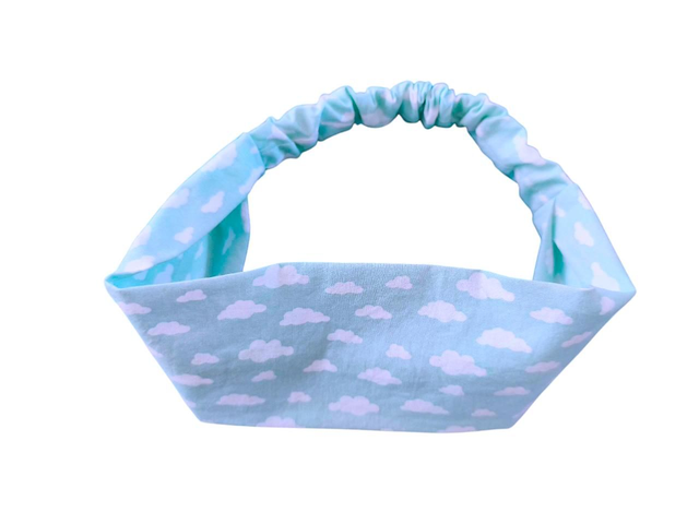 Bandeau nuage vert clair 