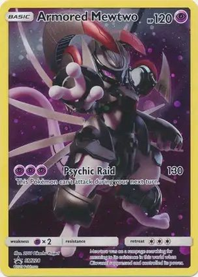 Armored Mewtwo - SM228 (Sun &amp; Moon Black Star Promo)