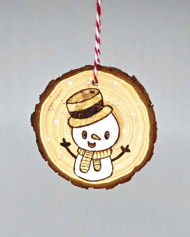 Déco noël - Bonhomme de neige ☃️