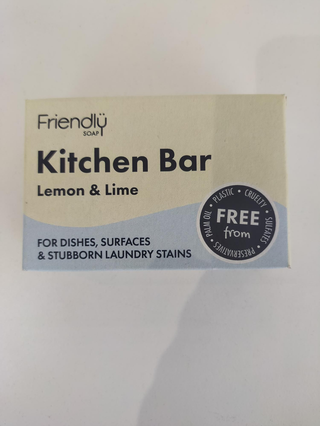 Friendly Soap  Kitchen Bar - Lemon &amp; Lime 95g FSP33
