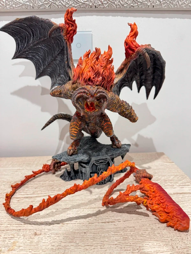 Diorama Balrog de El Señor De Los Anillos