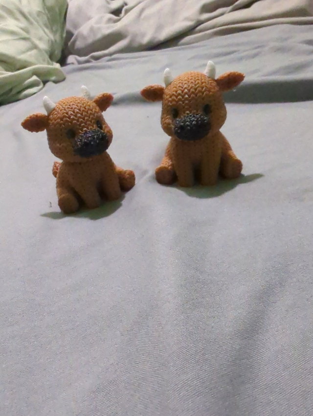 Knitted Highland Cow