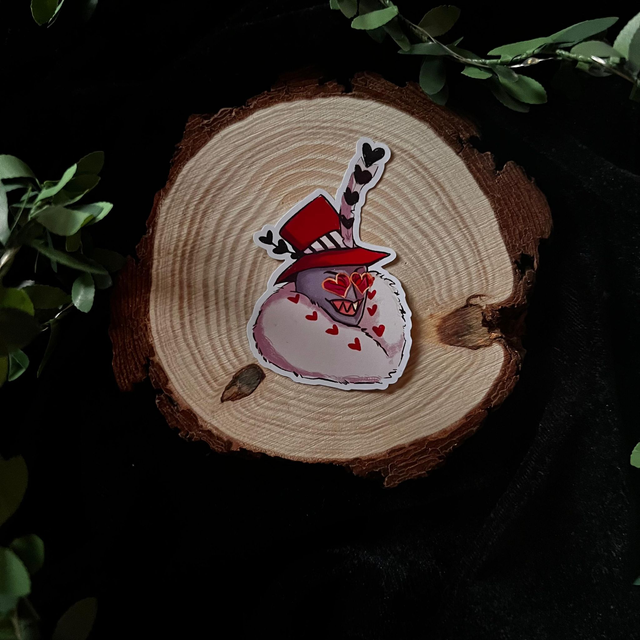 Sticker Hazbin Hotel // Valentino
