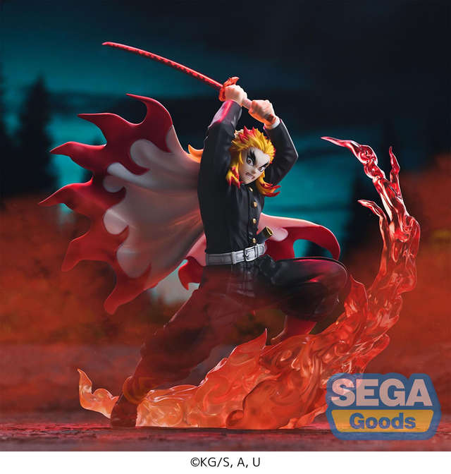 (Preordine) Kyojuro Rengoku - Demon Slayer: Kimetsu no Yaiba - Xross Link Anime Figure 15cm 🔥⚔️
