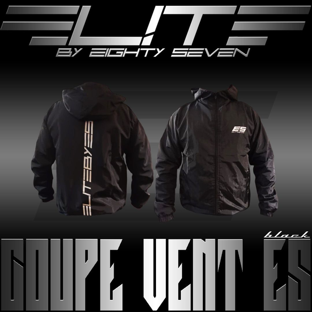 Coupe vent ES Black "Adulte et enfant" Elitebyes