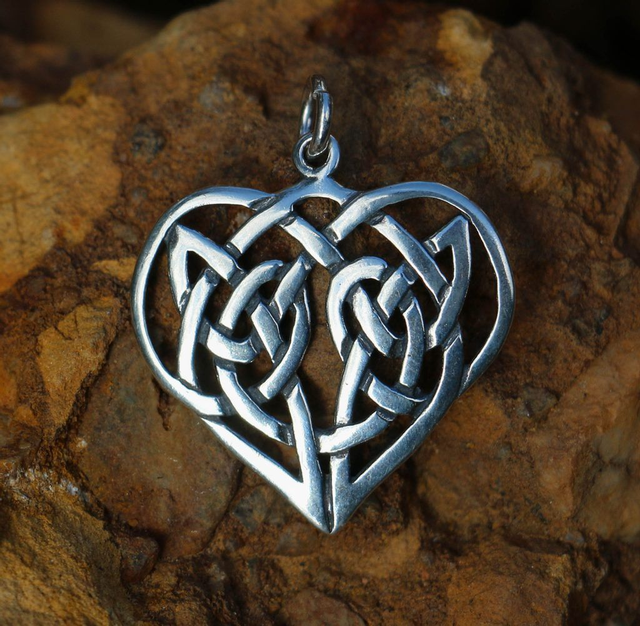 Coeur Celtique Argent