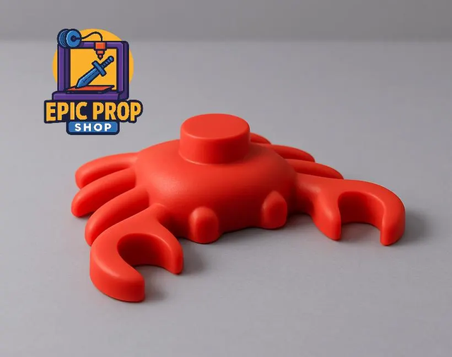 Giant Brick Crab 22cm x 19cm Lego Inspired - 3D printed
