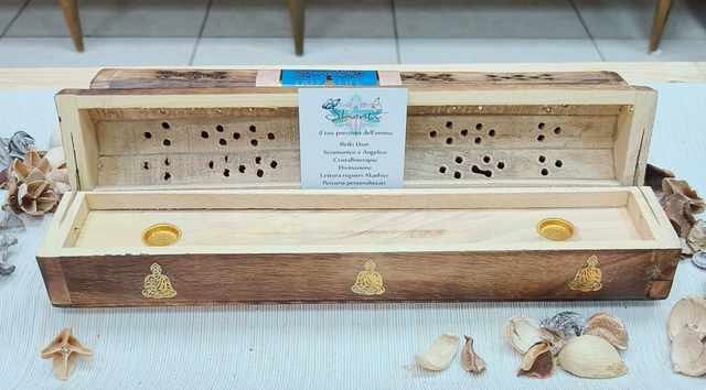 Incensiere legno grande