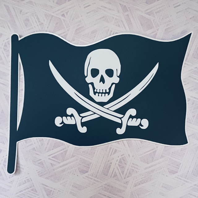 M: pirate flag