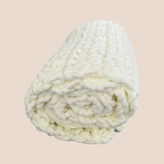 Baby Teddy Blanket Cream