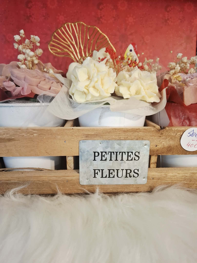 🌸 Composition florale en cire 🌸