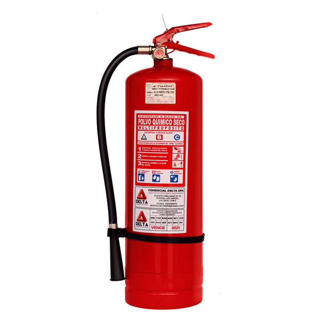 Extintor 6 kg PQS 75% DS 44