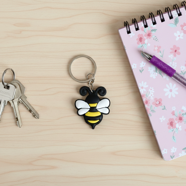 Porte clés abeille