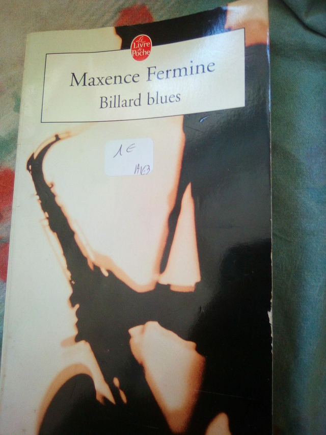 Billard blues, Maxence Fermine