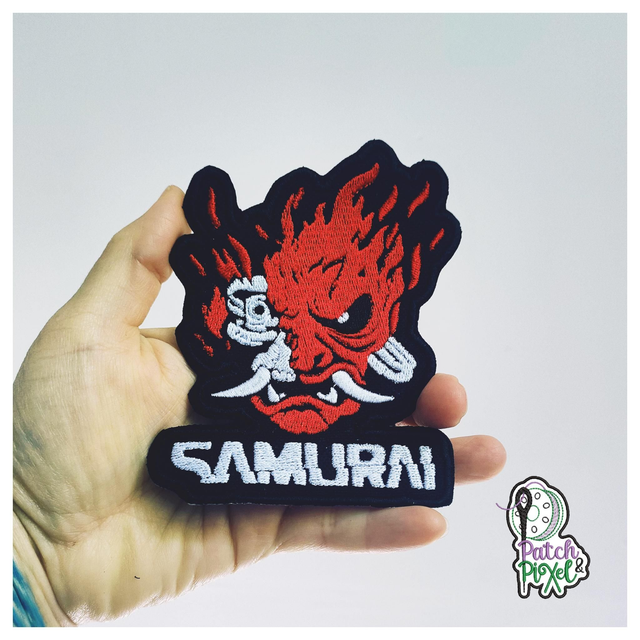 Patch brodé Samuraï 