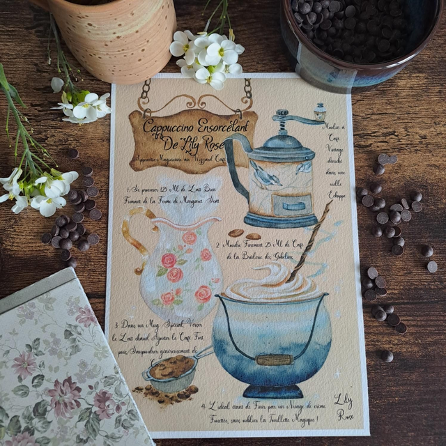 Recette enchantée de Lily rose