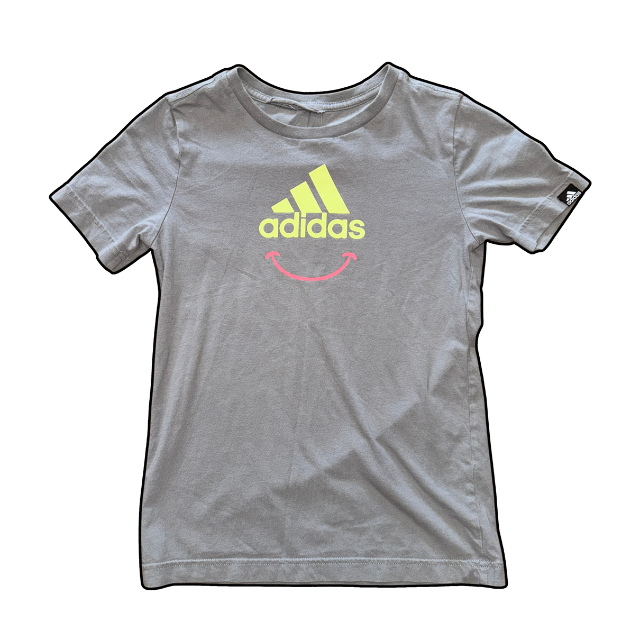Kids Adidas T-Shirt Grey - 5/6yrs