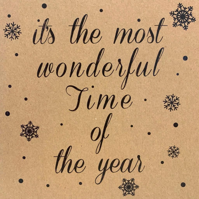 It's The Most Wonderful Time