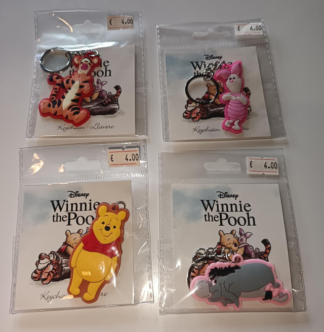Porte clefs Winnie l'ourson 