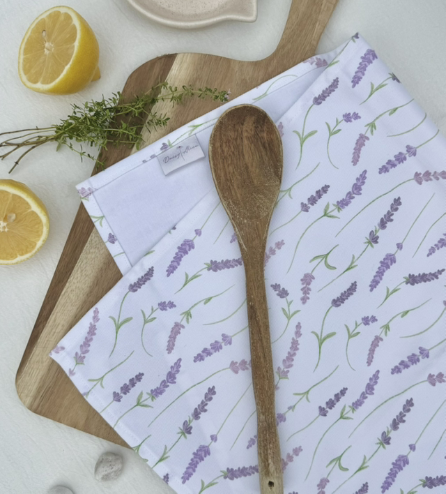 Lavender Breeze - Tea Towel
