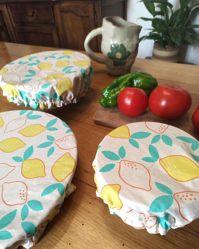 Lot de 3 couvres-plats collection fruitée  🍋