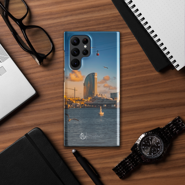  Cover per Samsung® sottile Barcellona sunset
